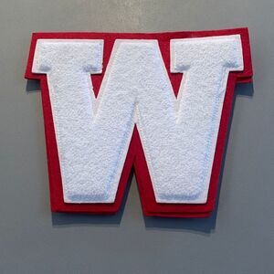 W Letter Patch  